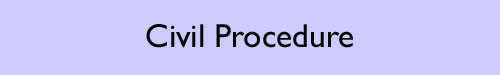 Civil Procedure